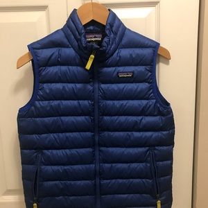 Patagonia blue vest
